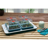 Garland Greenhouse 4 Top Automatic, hard plastic, heated, 59.5x41x20 cm